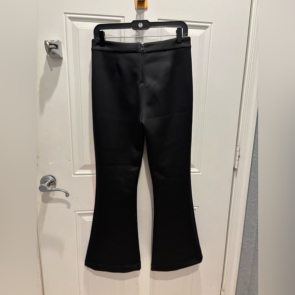 Cynthia Rowley Bonded Flare Pants - Picture 3 of 4